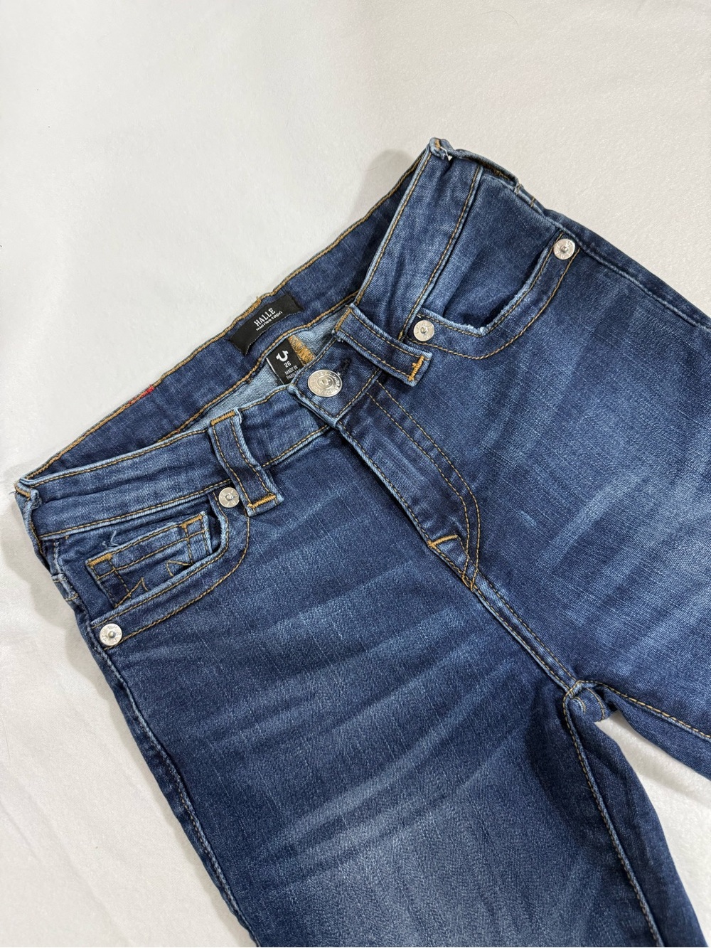 True Religion Halli Mid Rise Capri